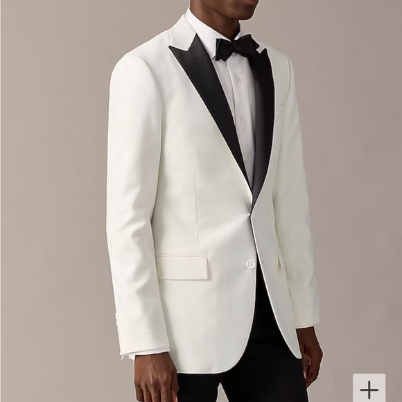J crew antique linen Ludlow dinner jacket in Italian wool - Picture 3 of 5